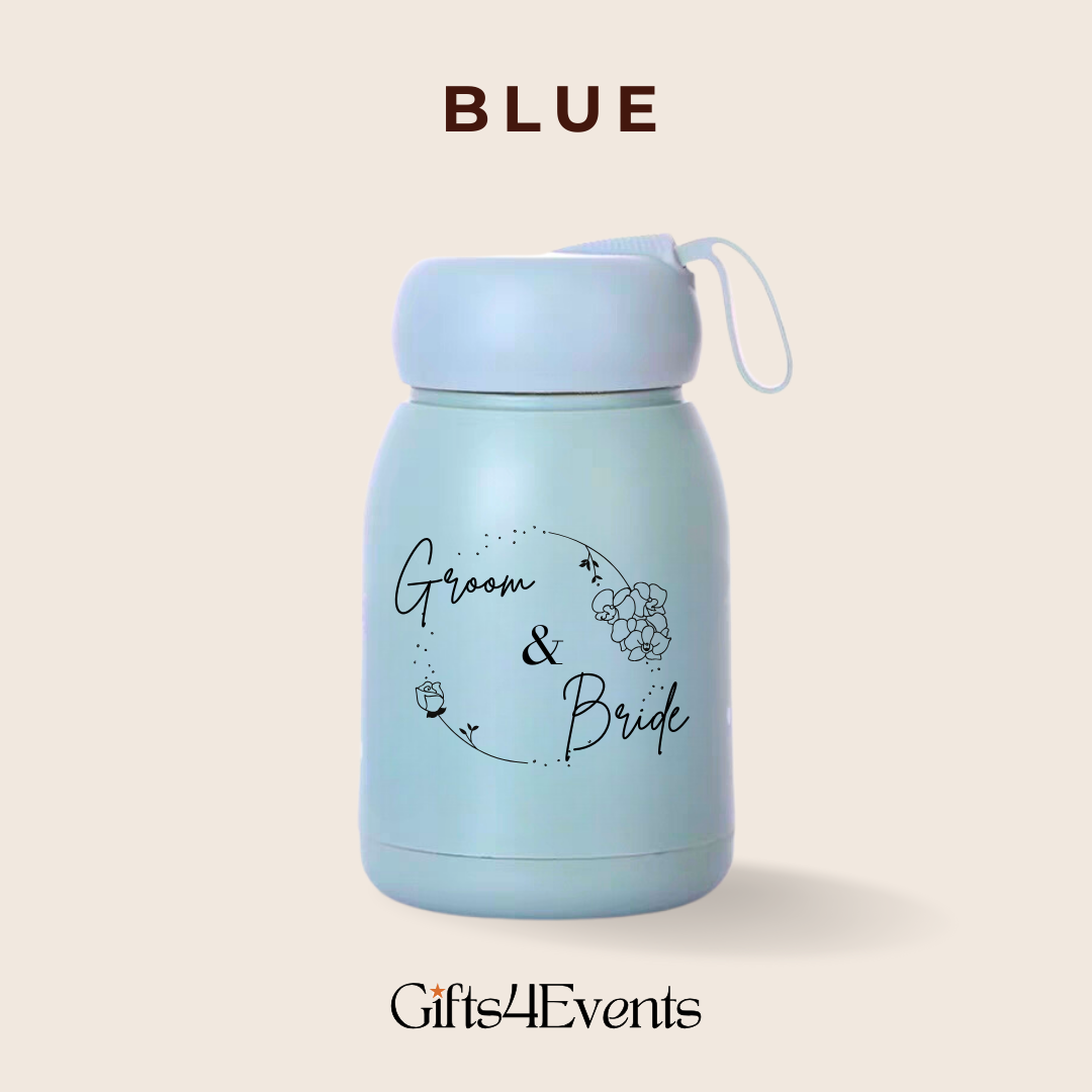 Pastel Glass Flask