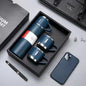Vacuum Flask Set with Cups